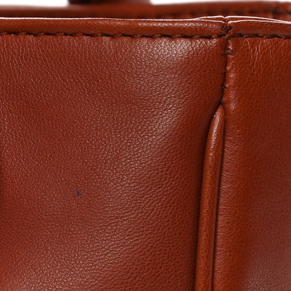 Bottega Veneta Nappa Intrecciato Bag Rust 15 of 16