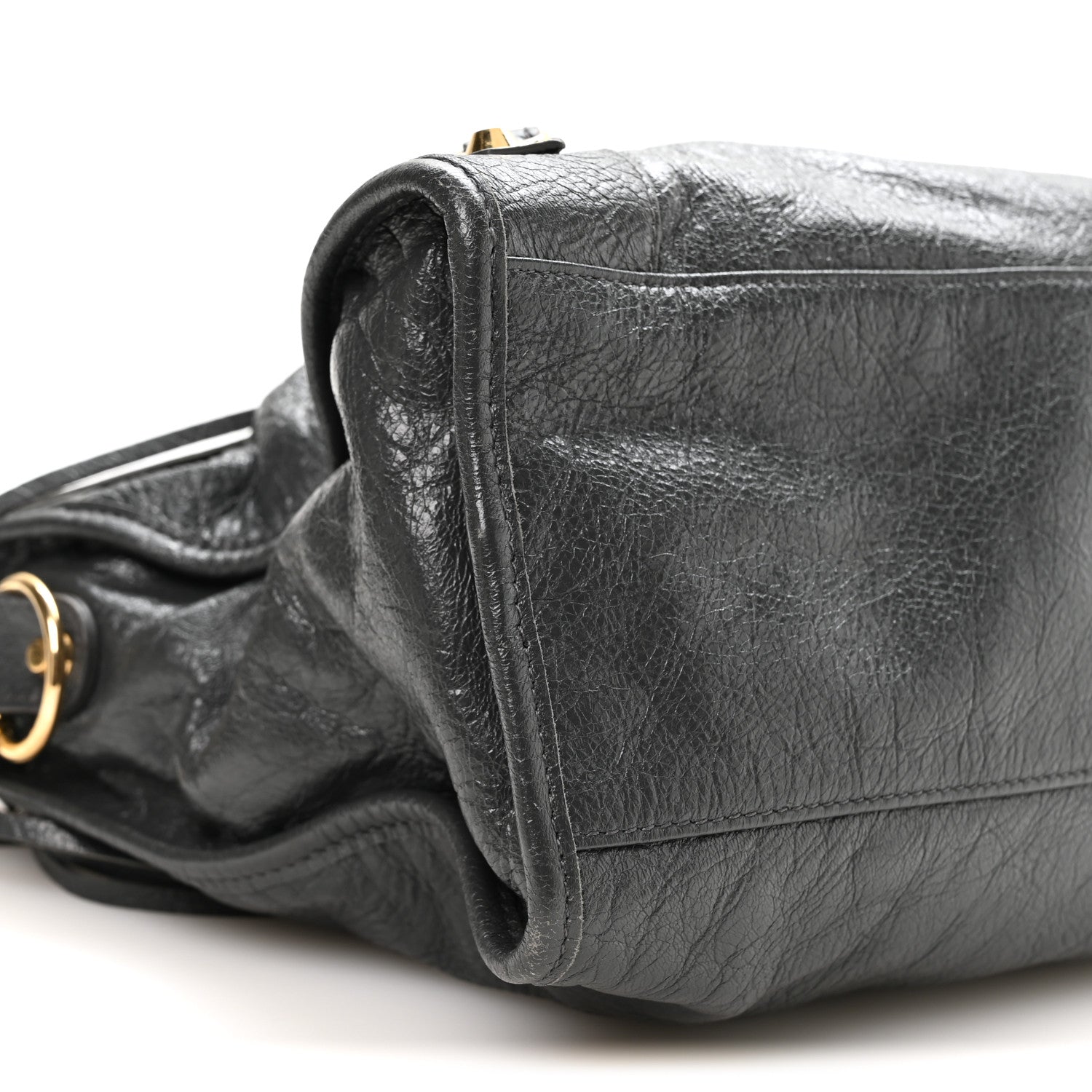 Balenciaga Agneau Classic Gold Hardware City Gris Fossile 9 of 10
