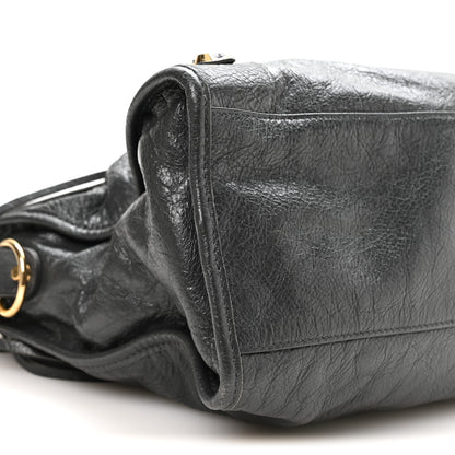 Balenciaga Agneau Classic Gold Hardware City Gris Fossile 9 of 10