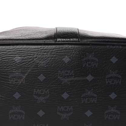 MCM Visetos Medium Liz Reversible Shopper Tote Black 11 of 16