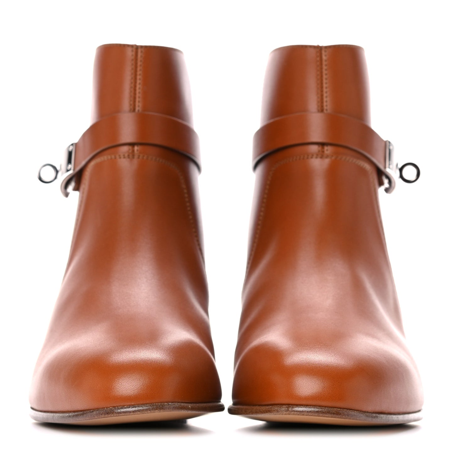 Calfskin Neo Low Boots 38.5 Natural