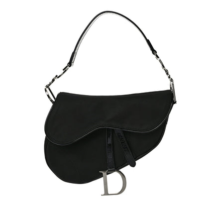 Christian Dior Nylon Saddle Bag Black 1 of 9