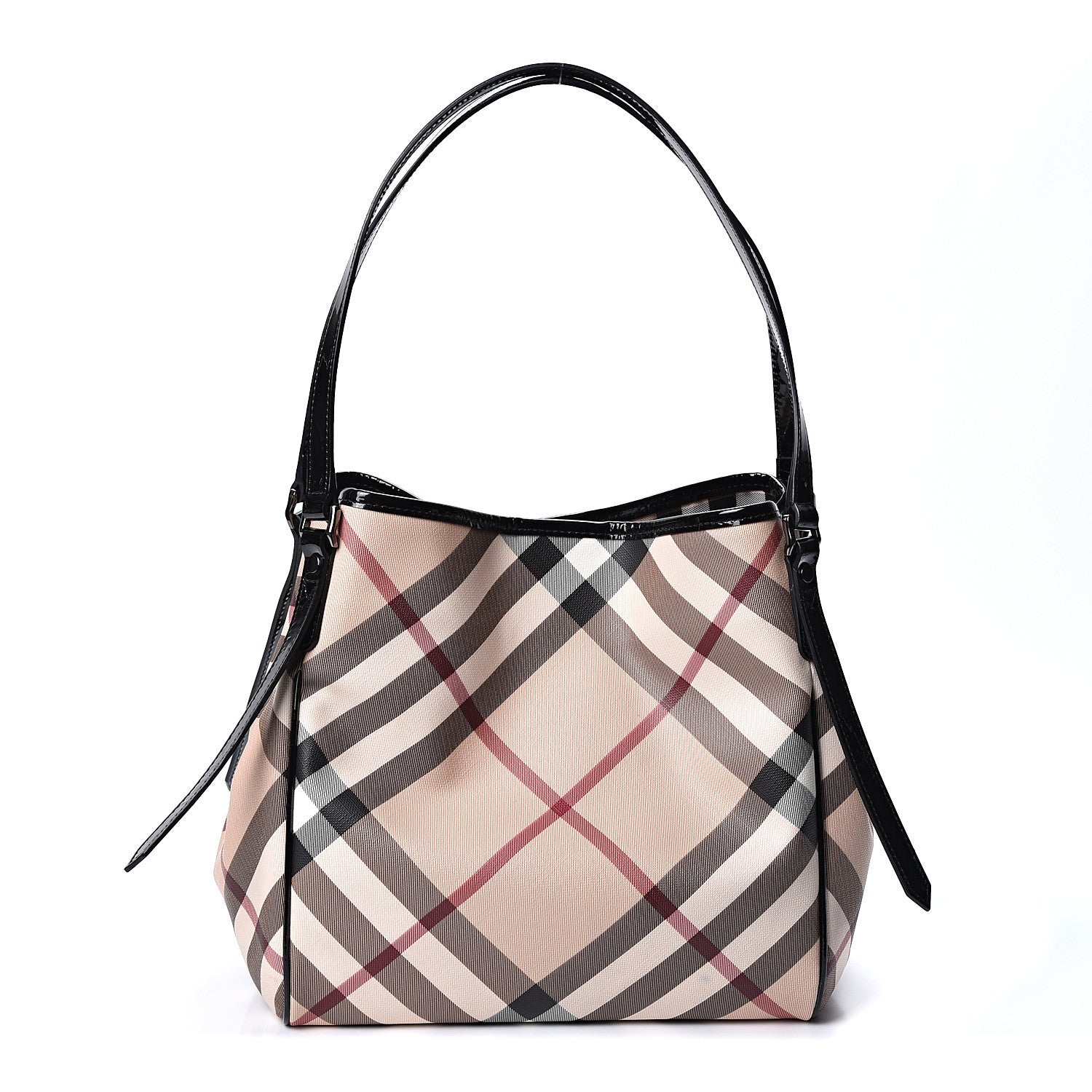 Burberry Nova Check Small Canterbury Tote Black 1 of 11