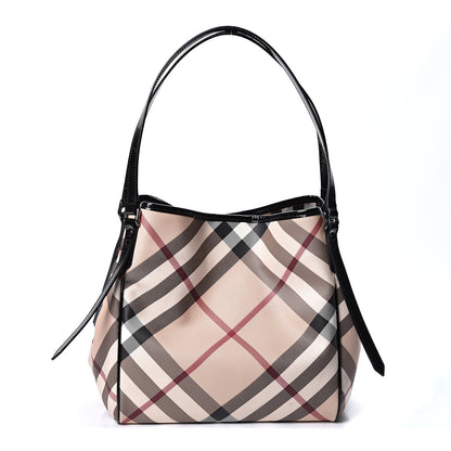 Burberry Nova Check Small Canterbury Tote Black 1 of 11