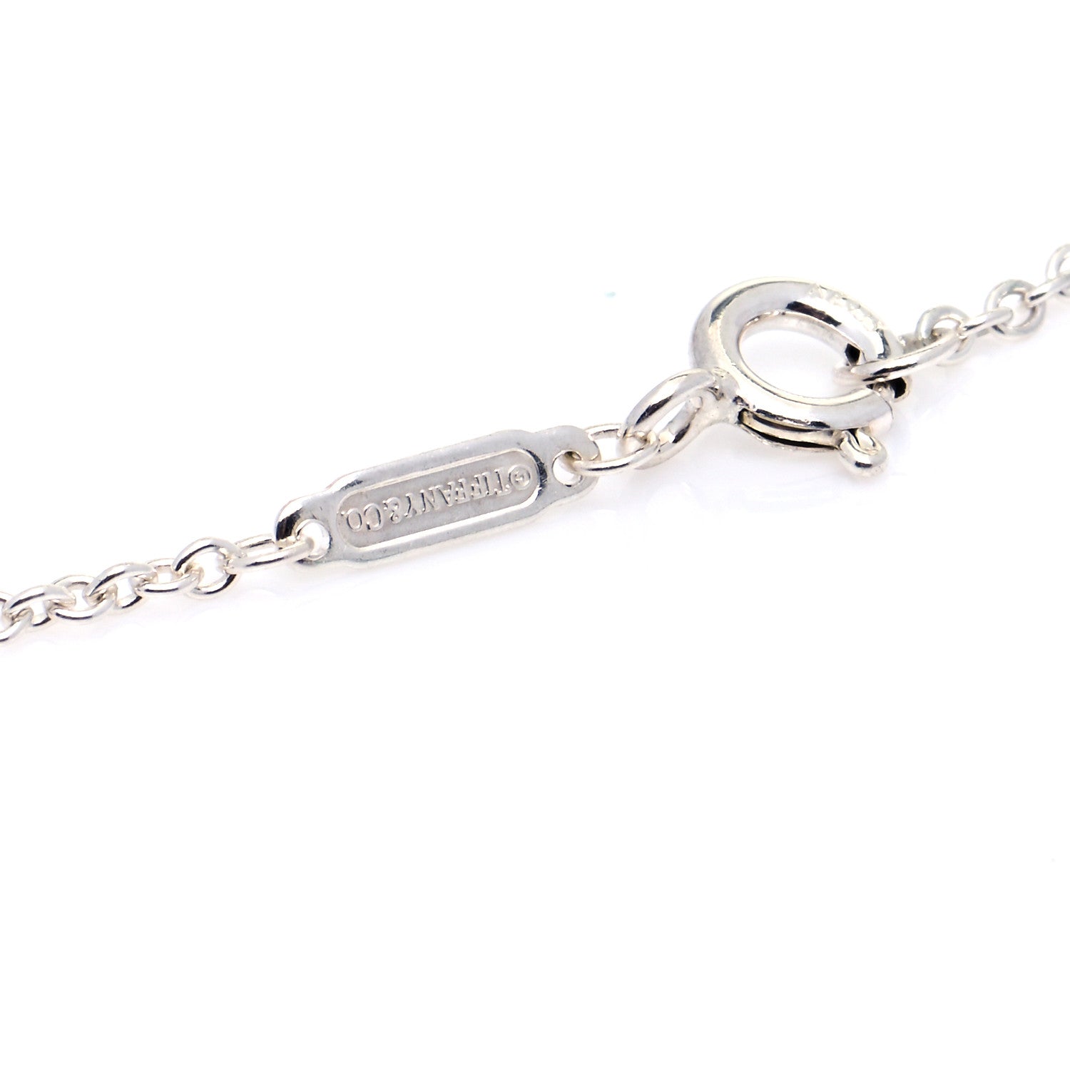 Tiffany Sterling Silver Rubedo 1837 Interlocking Bracelet 5 of 7