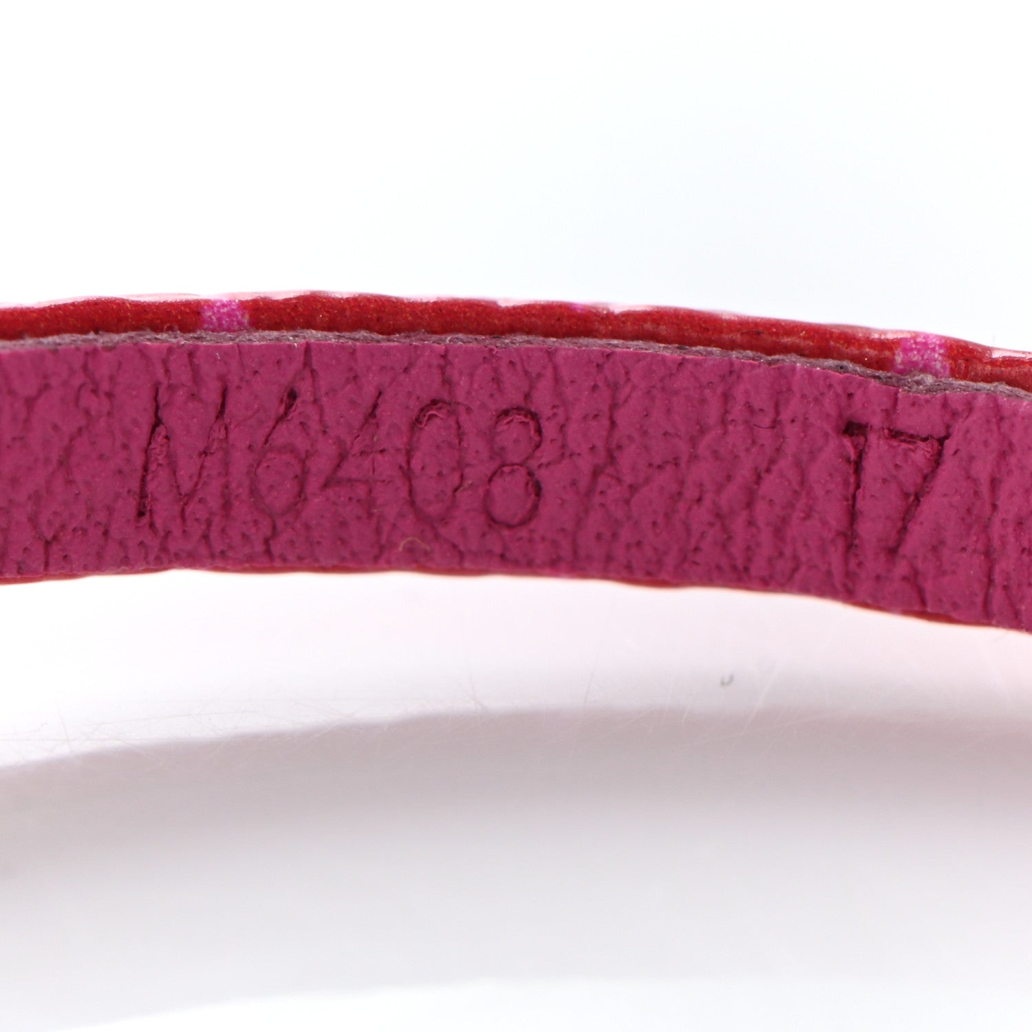 Louis Vuitton Monogram Mini Historic Bracelet 17 Fuchsia 7 of 9