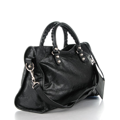 Balenciaga Agneau Giant 12 Silver Hardware City Black 3 of 8