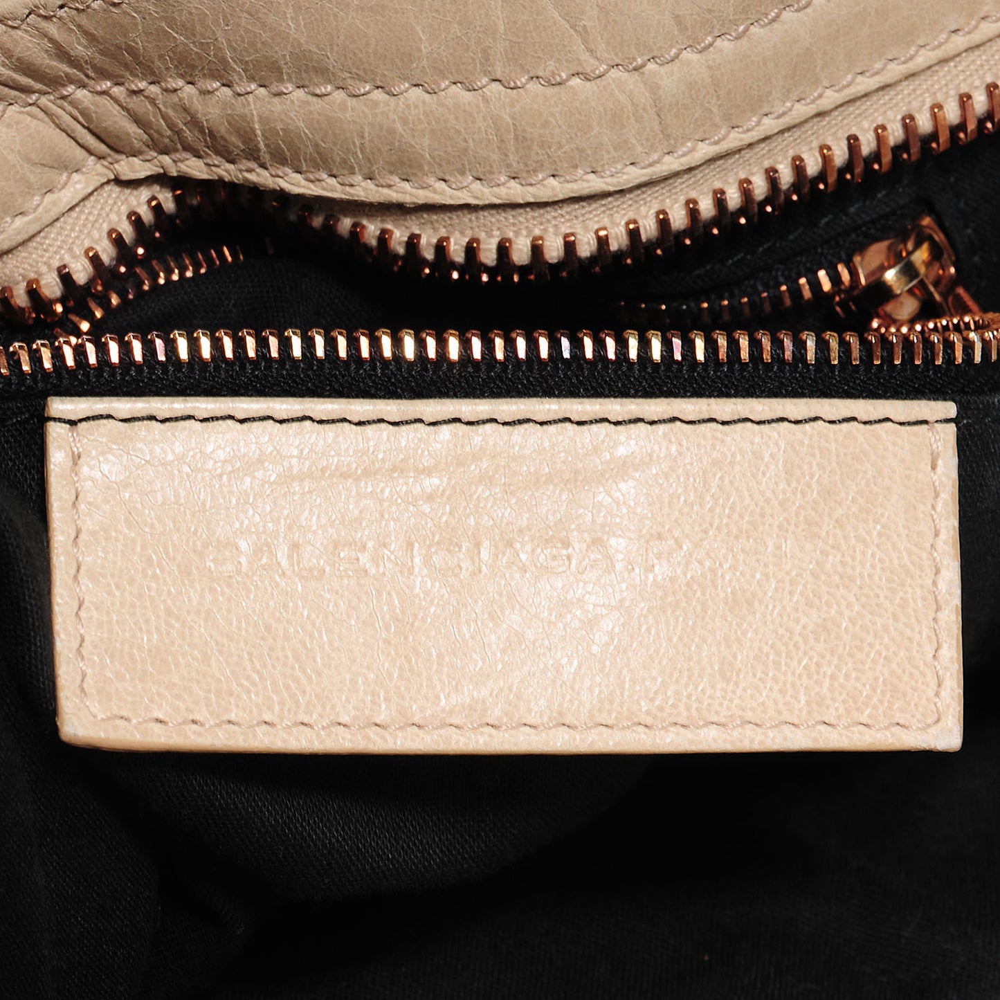 Agneau Giant 21 Rose Gold Hardware City Praline