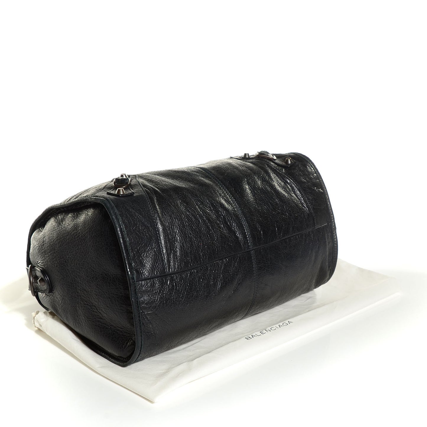 Agneau Classic Hardware Maxi Twiggy Black