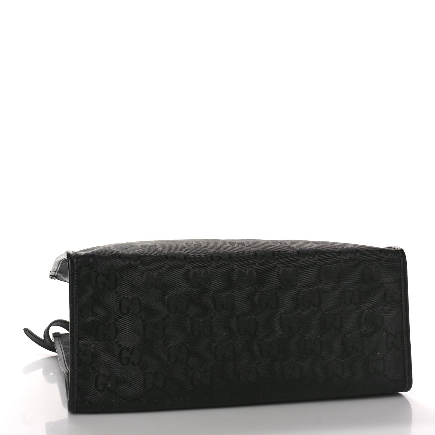 Econyl Nylon Monogram Large Off The Grid Tote Bag Black
