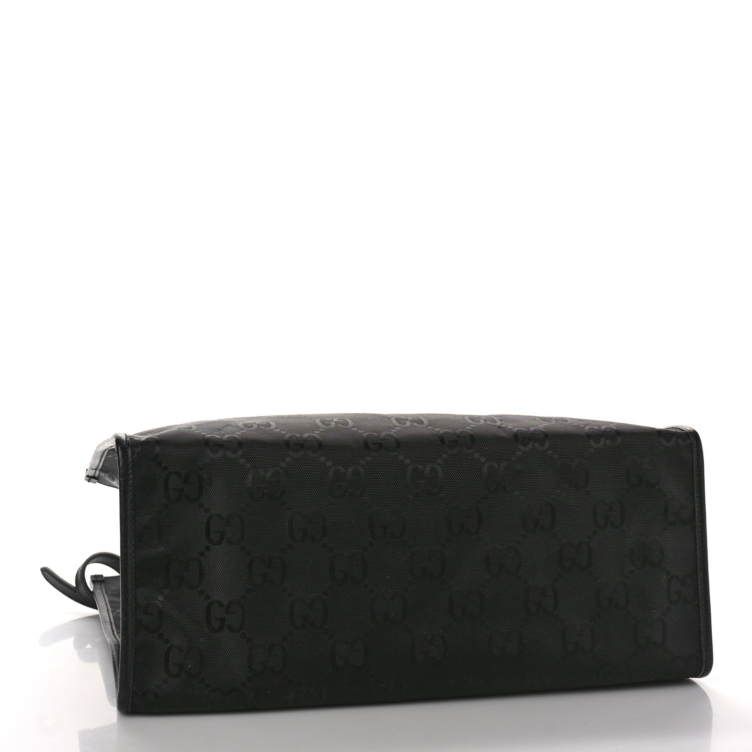 Gucci Econyl Nylon Monogram Large Off The Grid Tote Bag Black 4 of 8