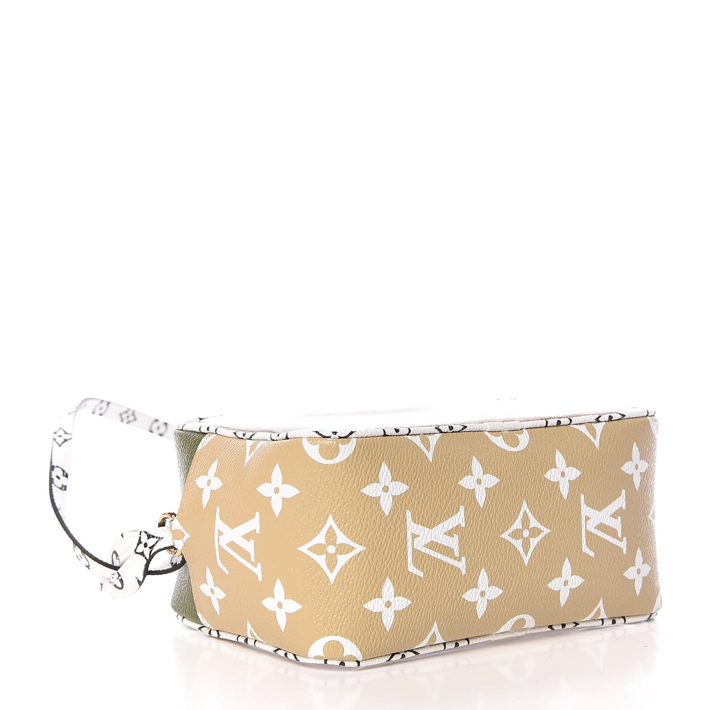 Monogram Giant Beach Pouch Kaki