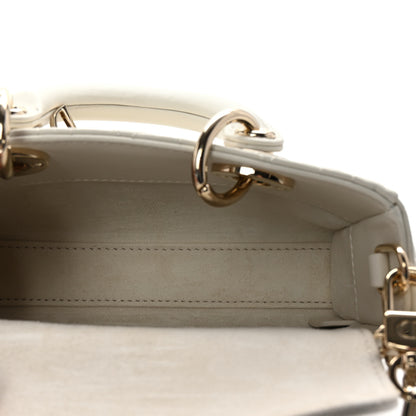 Christian Dior Lambskin Cannage Micro Lady D-Joy Latte 5 of 11