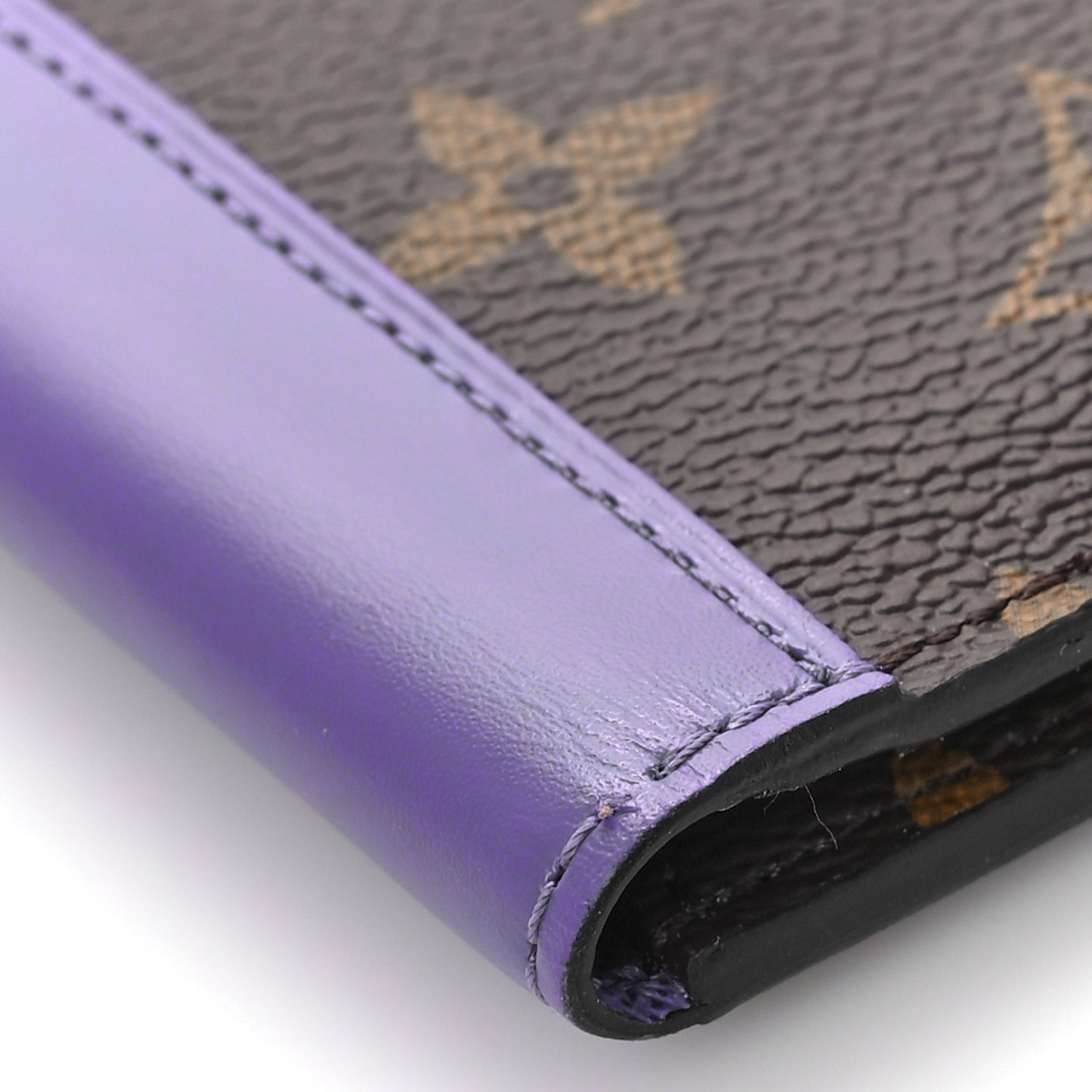 Monogram Pocket Organizer NM Purple