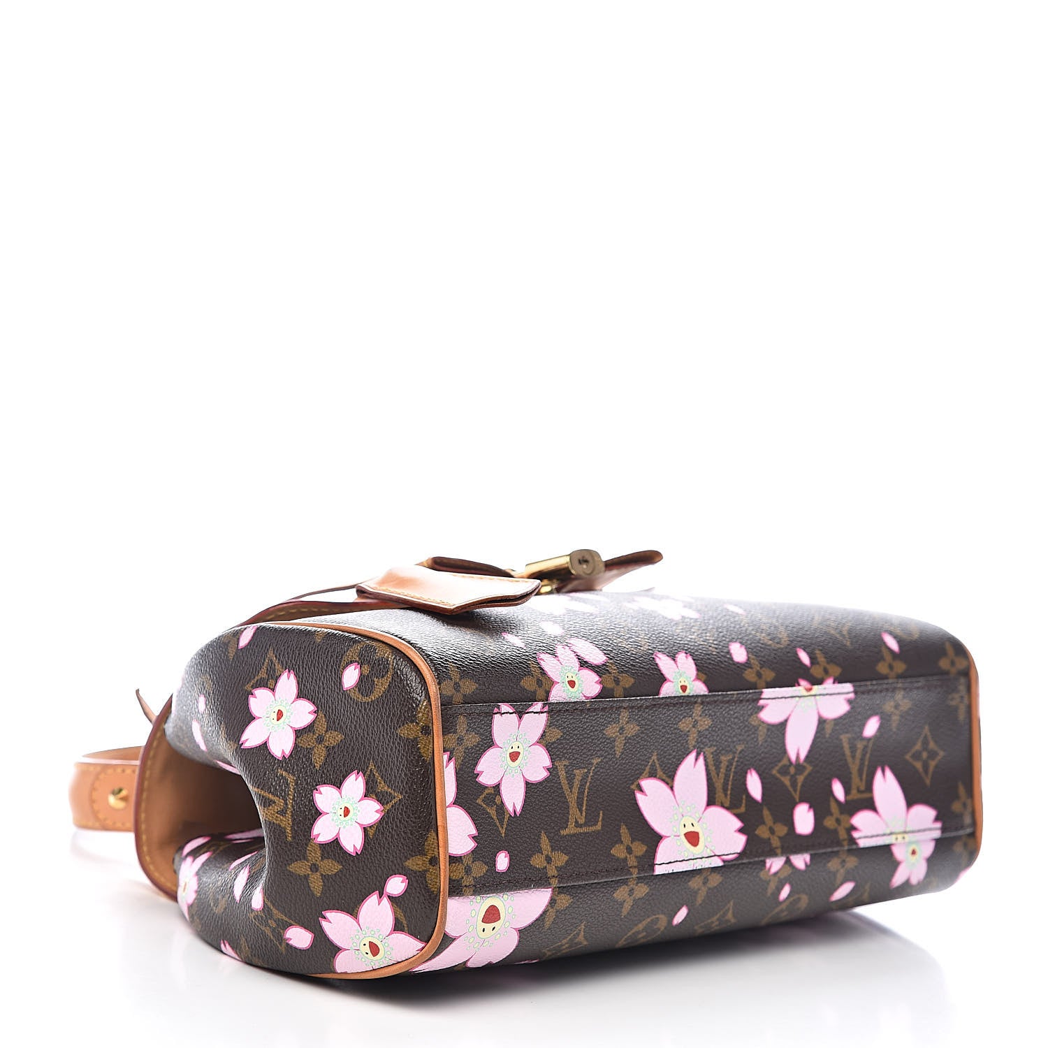 Louis Vuitton Monogram Cherry Blossom Sac Retro Bag Brown 5 of 17