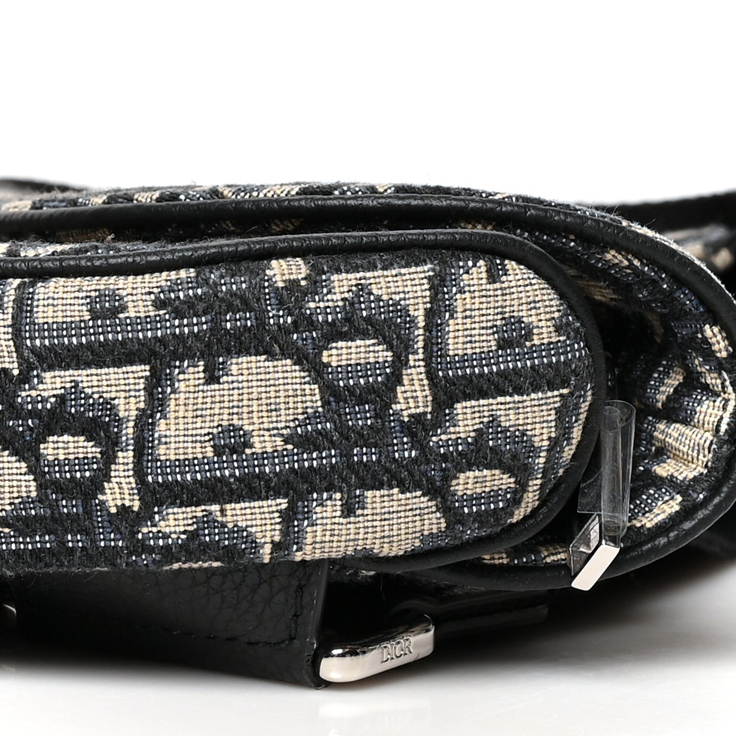 Oblique Mens Saddle Bag Blue