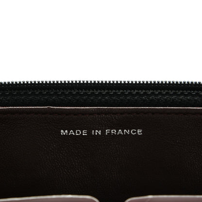 Chanel Lambskin Quilted Wallet On Chain WOC Black 7 of 8