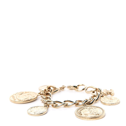 Chanel Medallion Charm Bracelet Gold 1 of 5