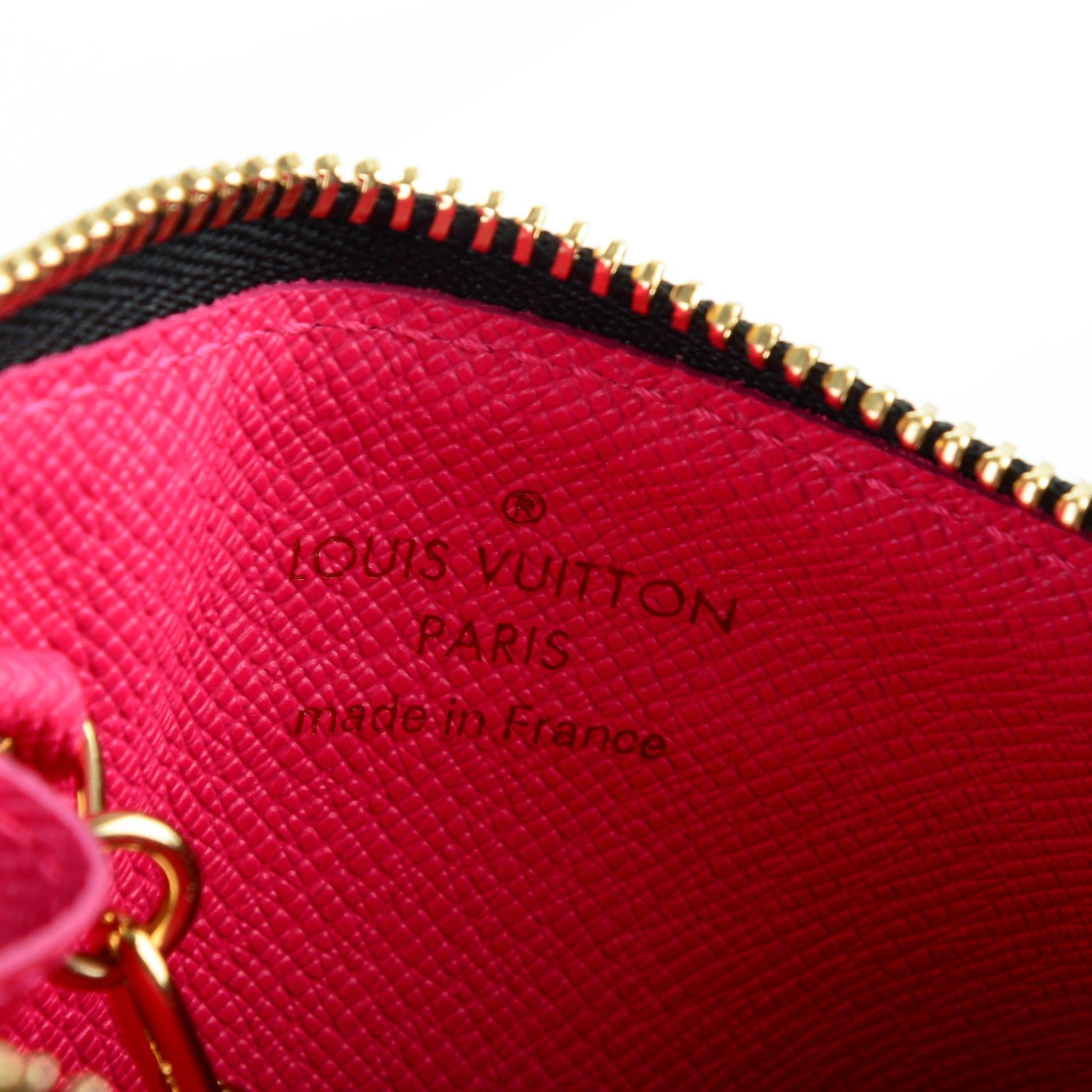 Louis Vuitton Monogram Multicolor Key Pouch Black Grenade 6 of 6