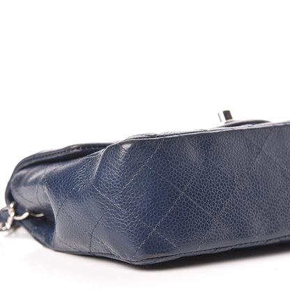 Chanel Caviar Quilted Mini Rectangular Flap Navy 6 of 13