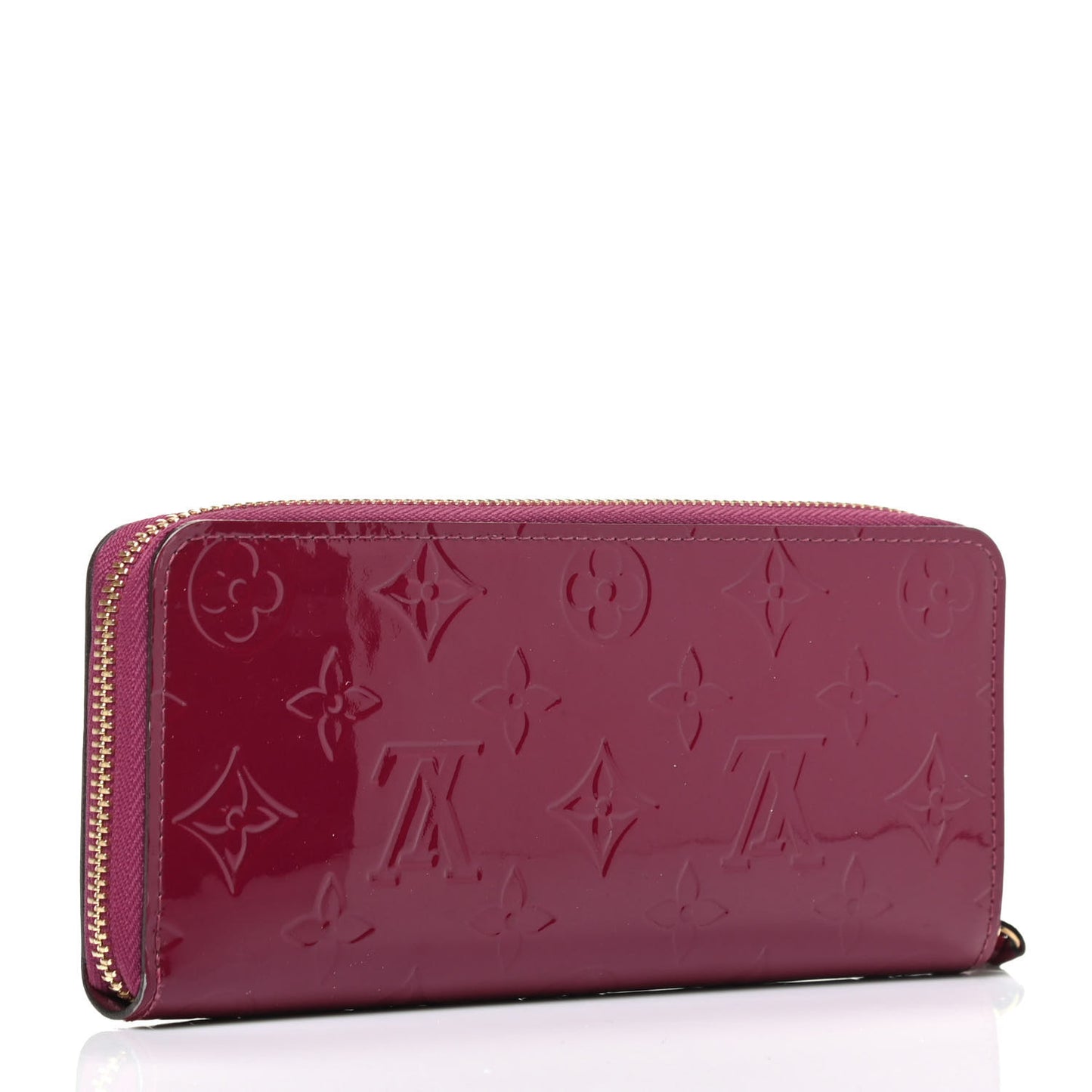 Vernis Clemence Wallet Magenta