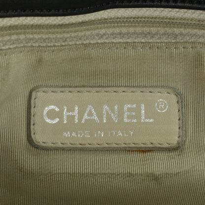 Chanel Washed Lambskin Quilted Maxi Chain Around Flap Black 7 of 8