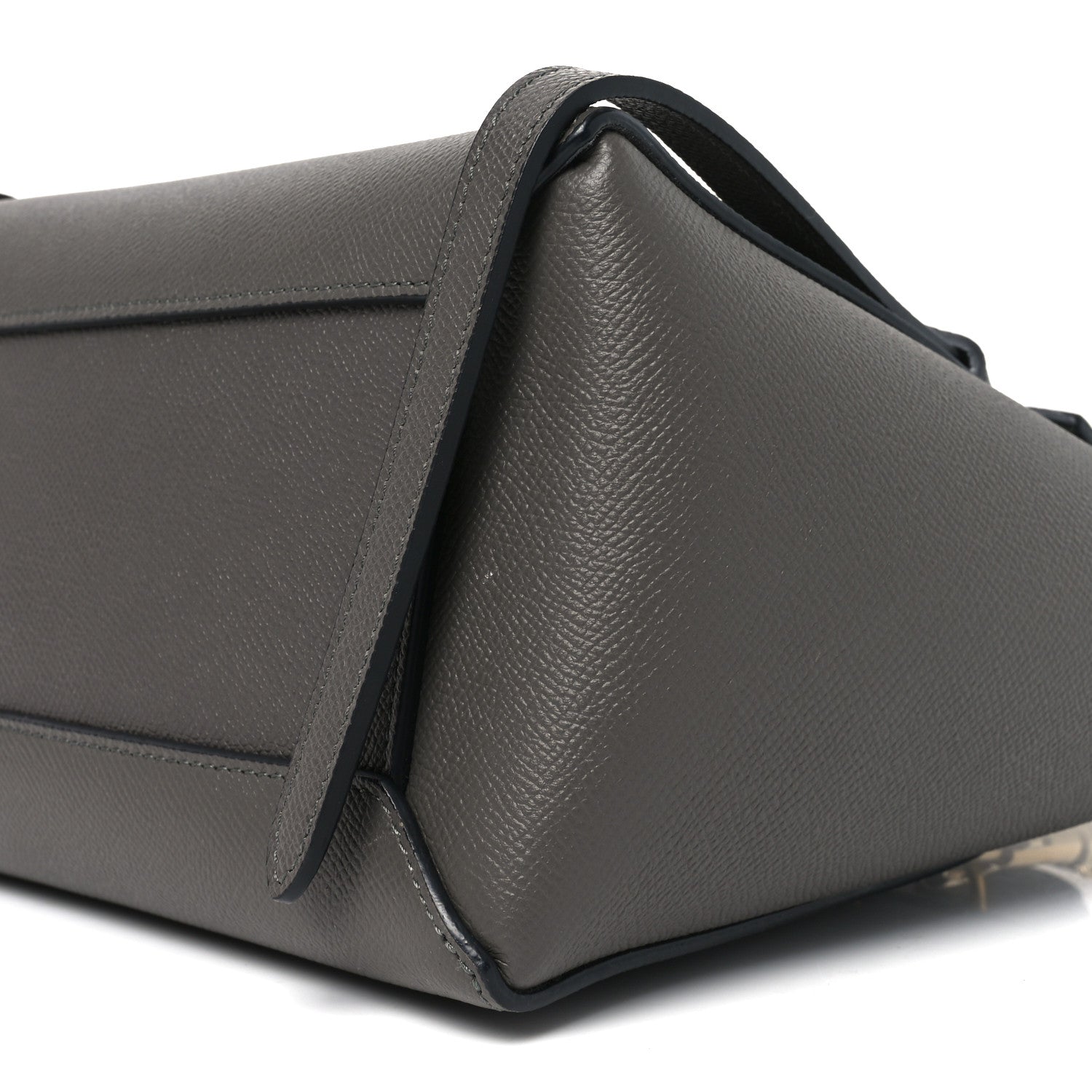Celine Grained Calfskin Micro Belt Bag Grey 9 of 9