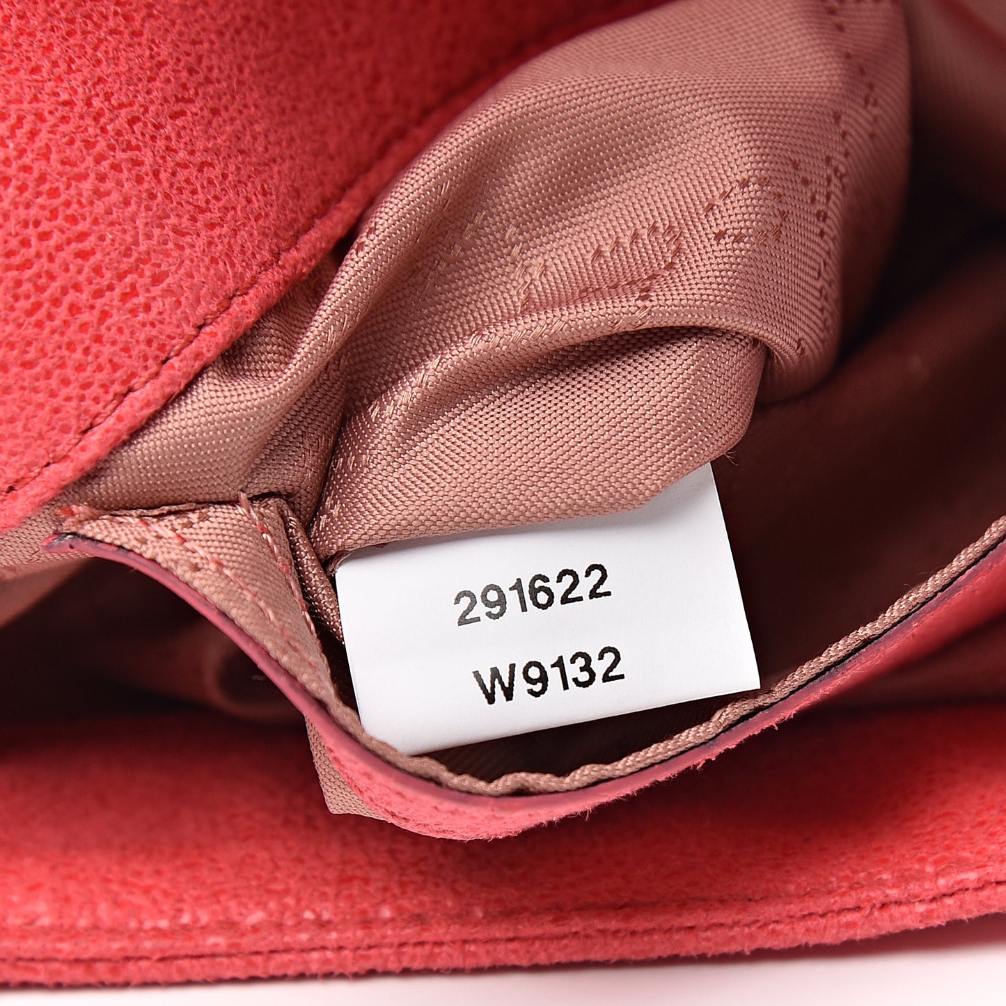 Shaggy Deer Falabella Crossbody Bag Bright Coral
