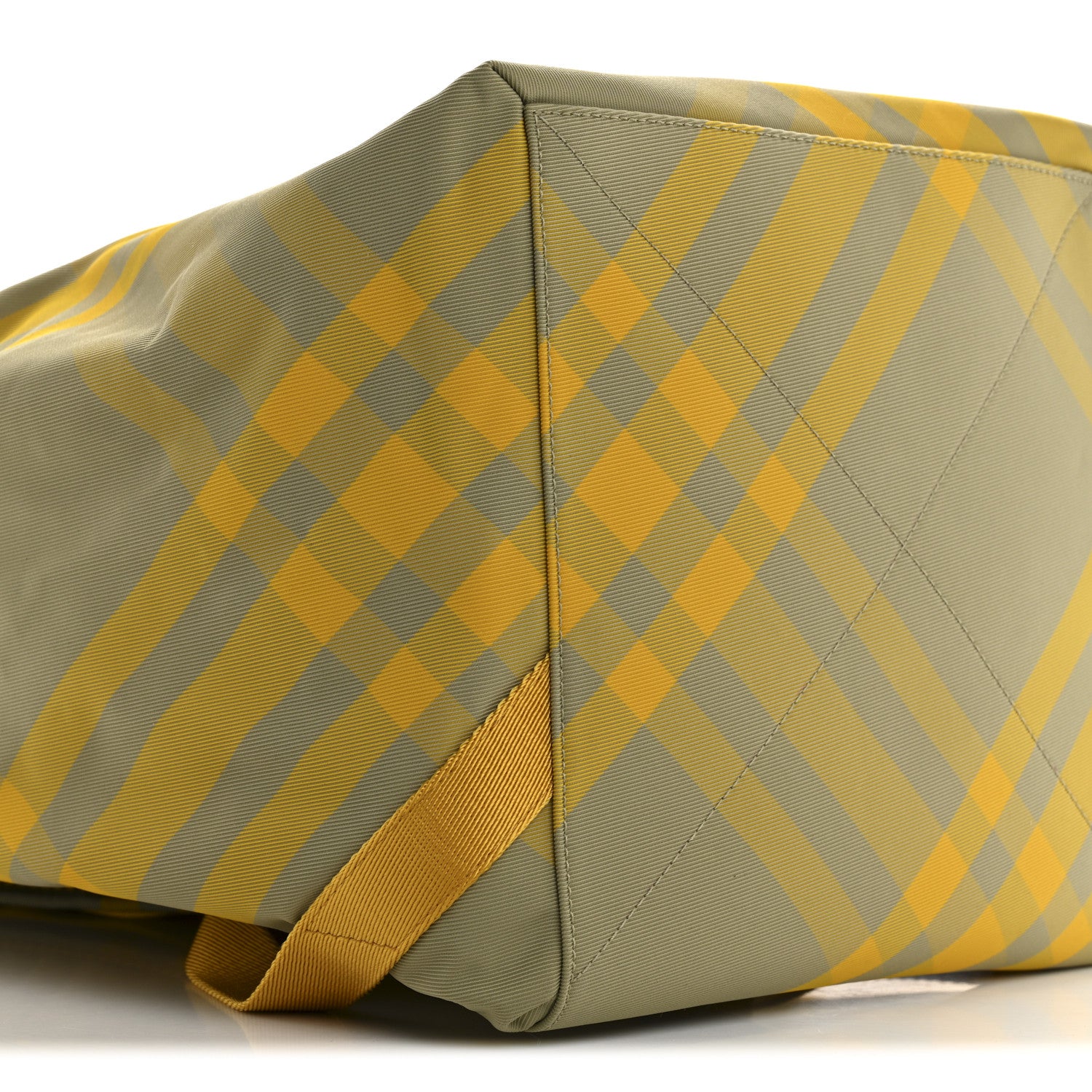 Burberry Nylon Nova Check Roll Backpack Hunter 8 of 9