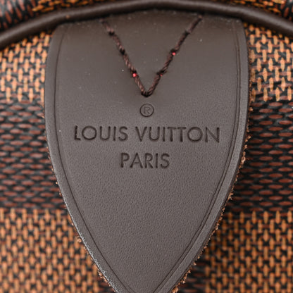 Louis Vuitton Damier Ebene Speedy 30 6 of 10