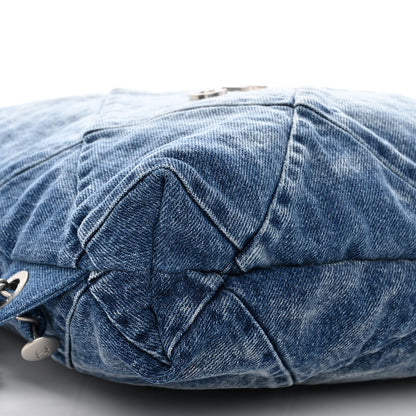 Chanel Denim Quilted Chanel 22 Backpack Blue 9 of 10