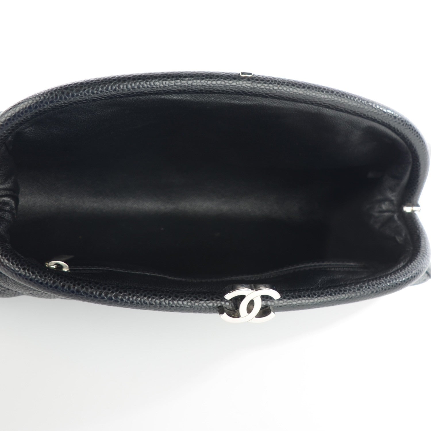 Chanel Caviar Quilted Timeless Clutch Black 5 of 7