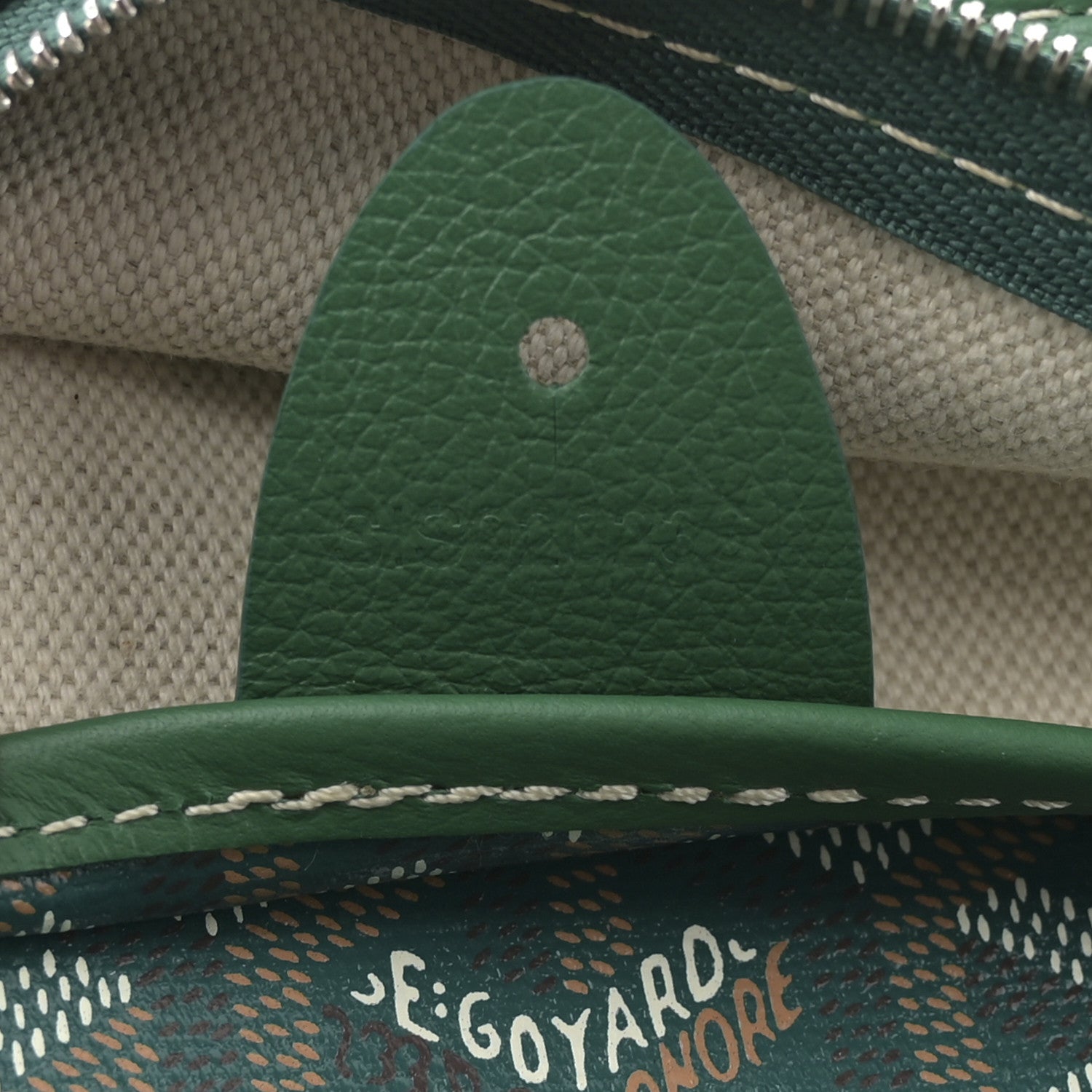 Goyard Goyardine Artois PM Green 7 of 15