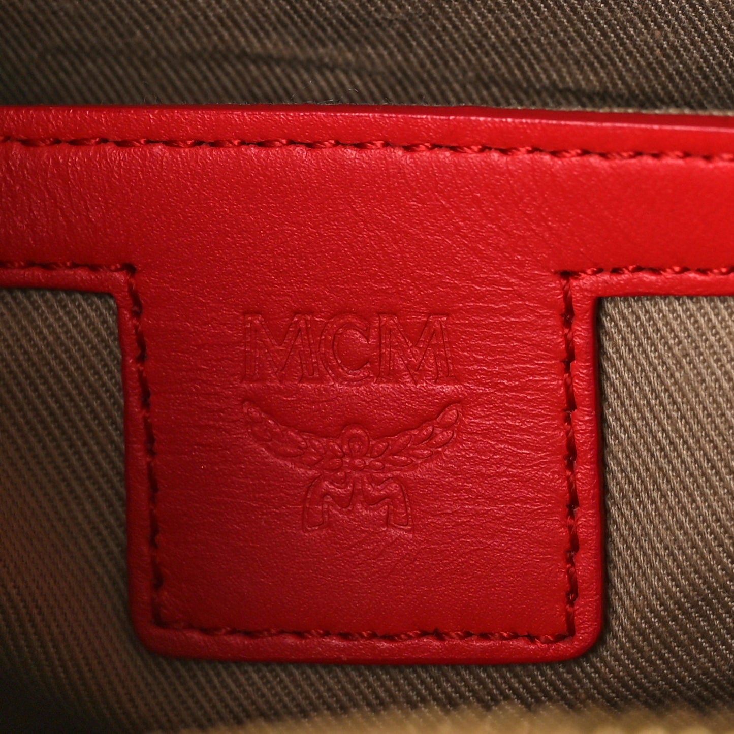 Skyoptic Visetos Spectrum Diamond Camera Bag Cognac Red