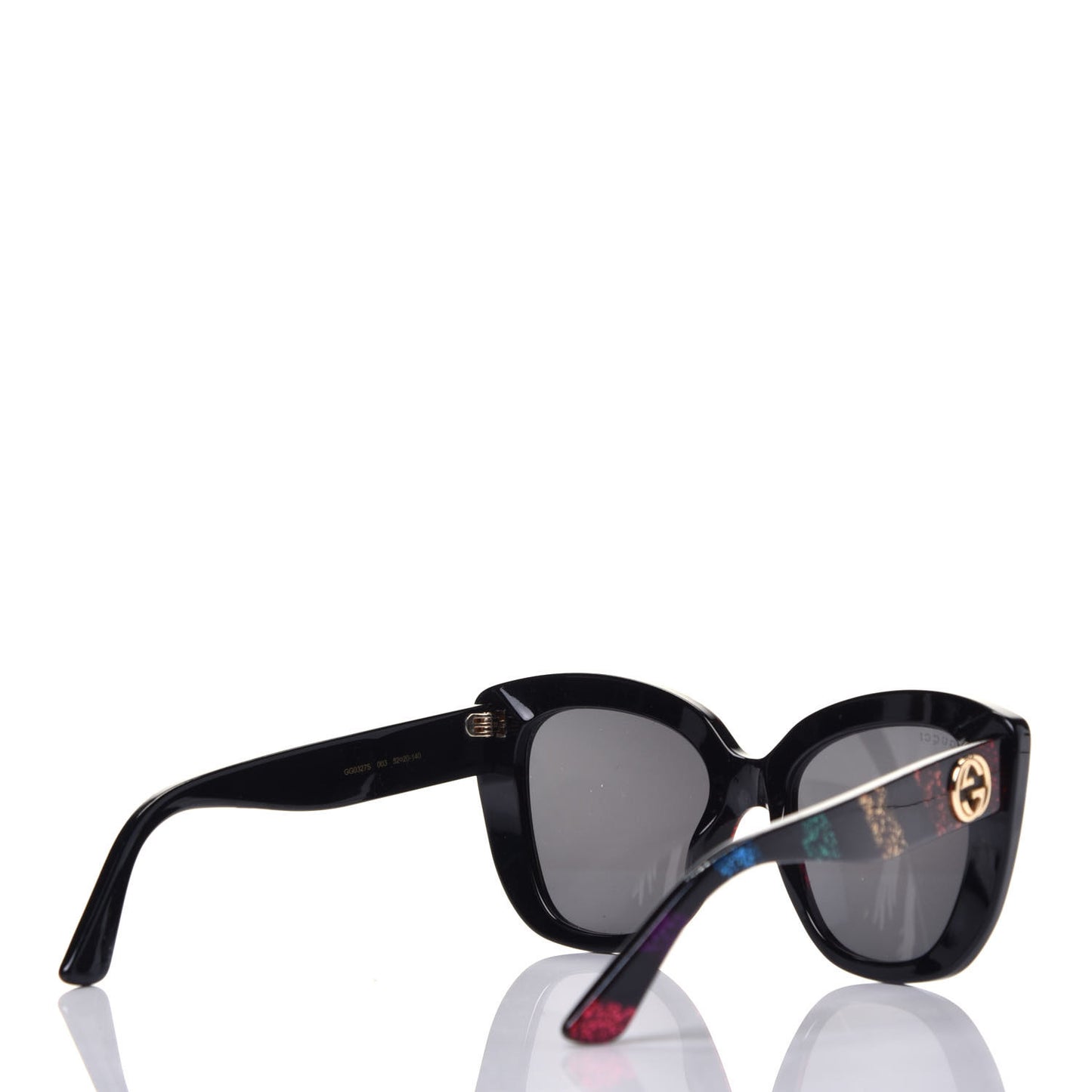 Acetate Glitter Sunglasses GG0327S Black