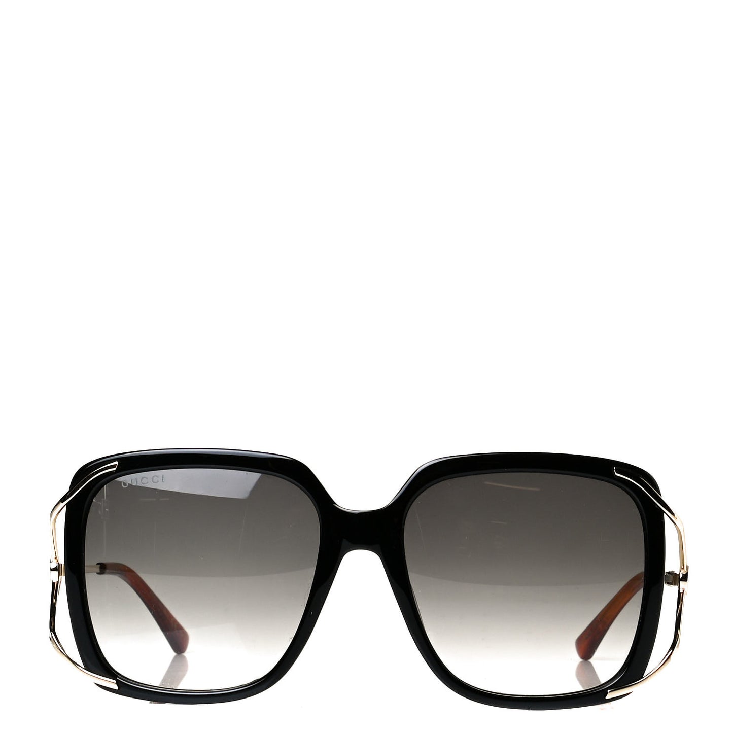Acetate Butterfly Sunglasses GG0647S Black White