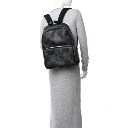 Louis Vuitton Damier Graphite 3D Campus Backpack 2 of 11