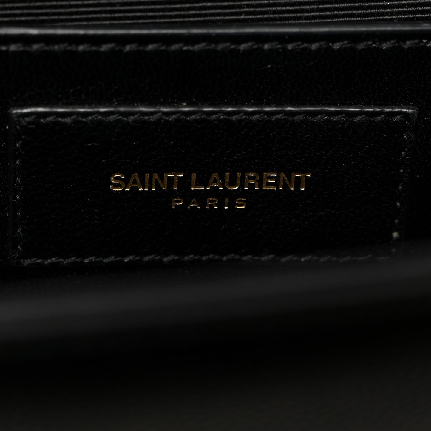 Grain De Poudre Monogram Cassandre Clutch Black