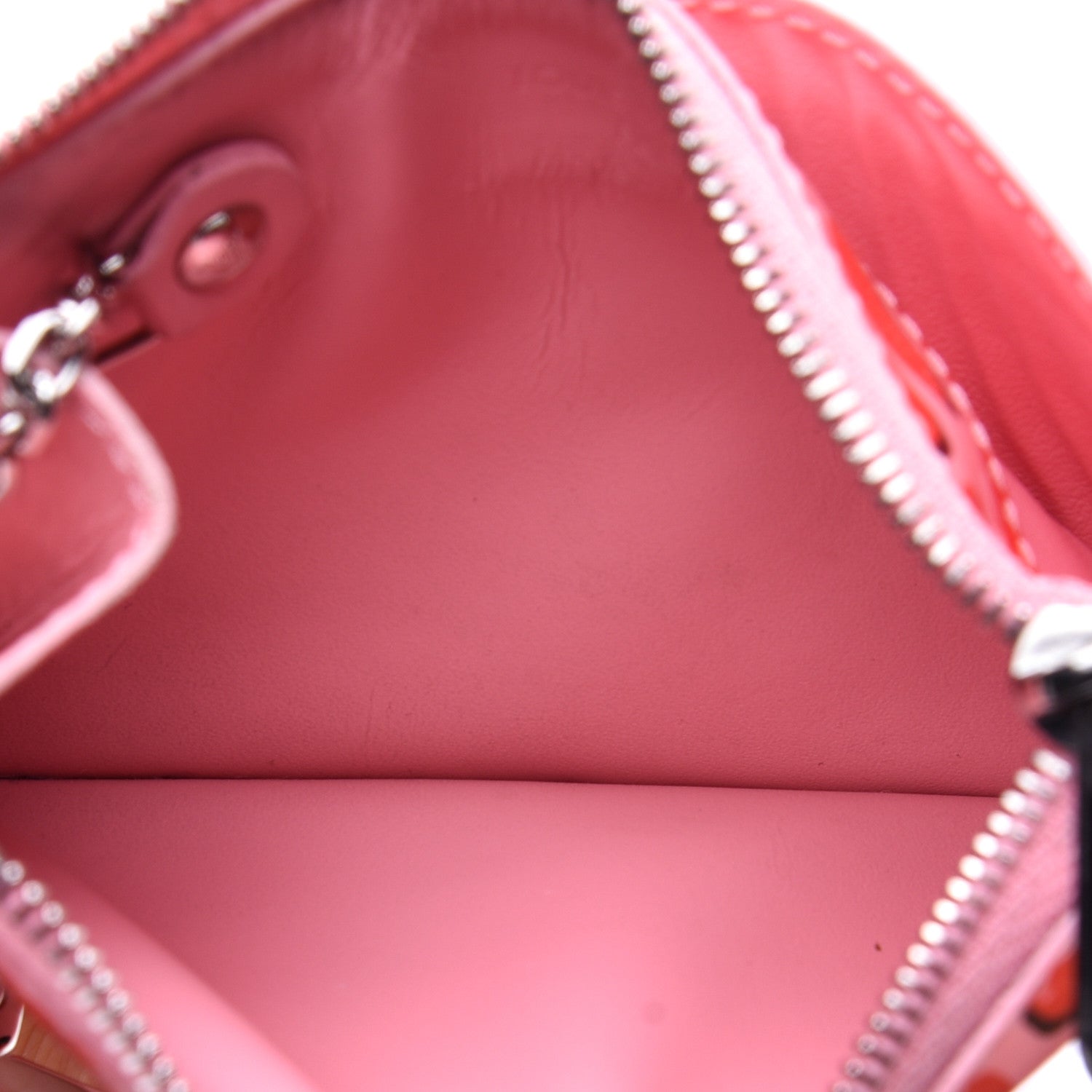 Louis Vuitton Vernis Jungle Dots Key Pouch Sugar Pink Poppy 5 of 10