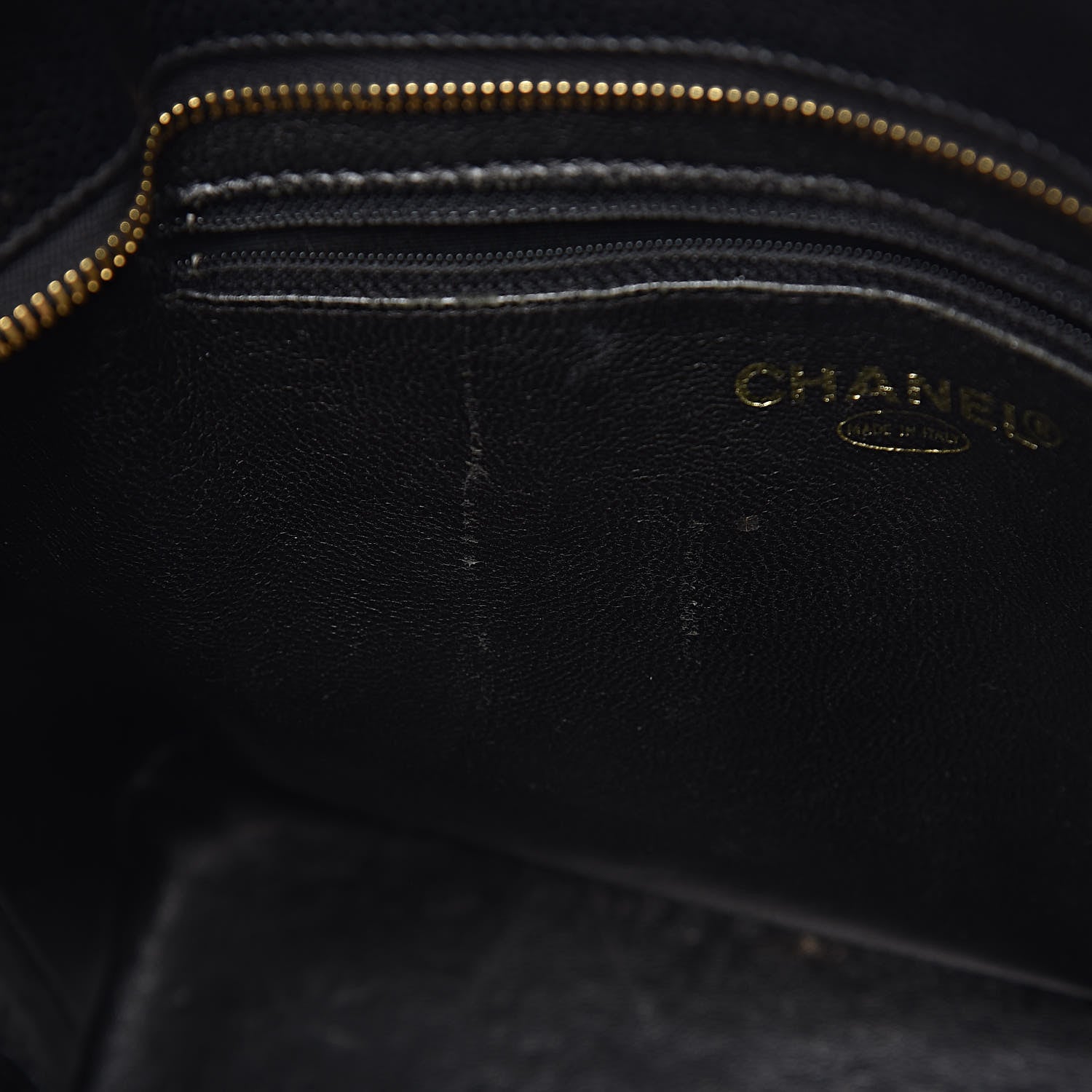 Chanel Caviar Quilted Medallion Tote Black 8 of 14