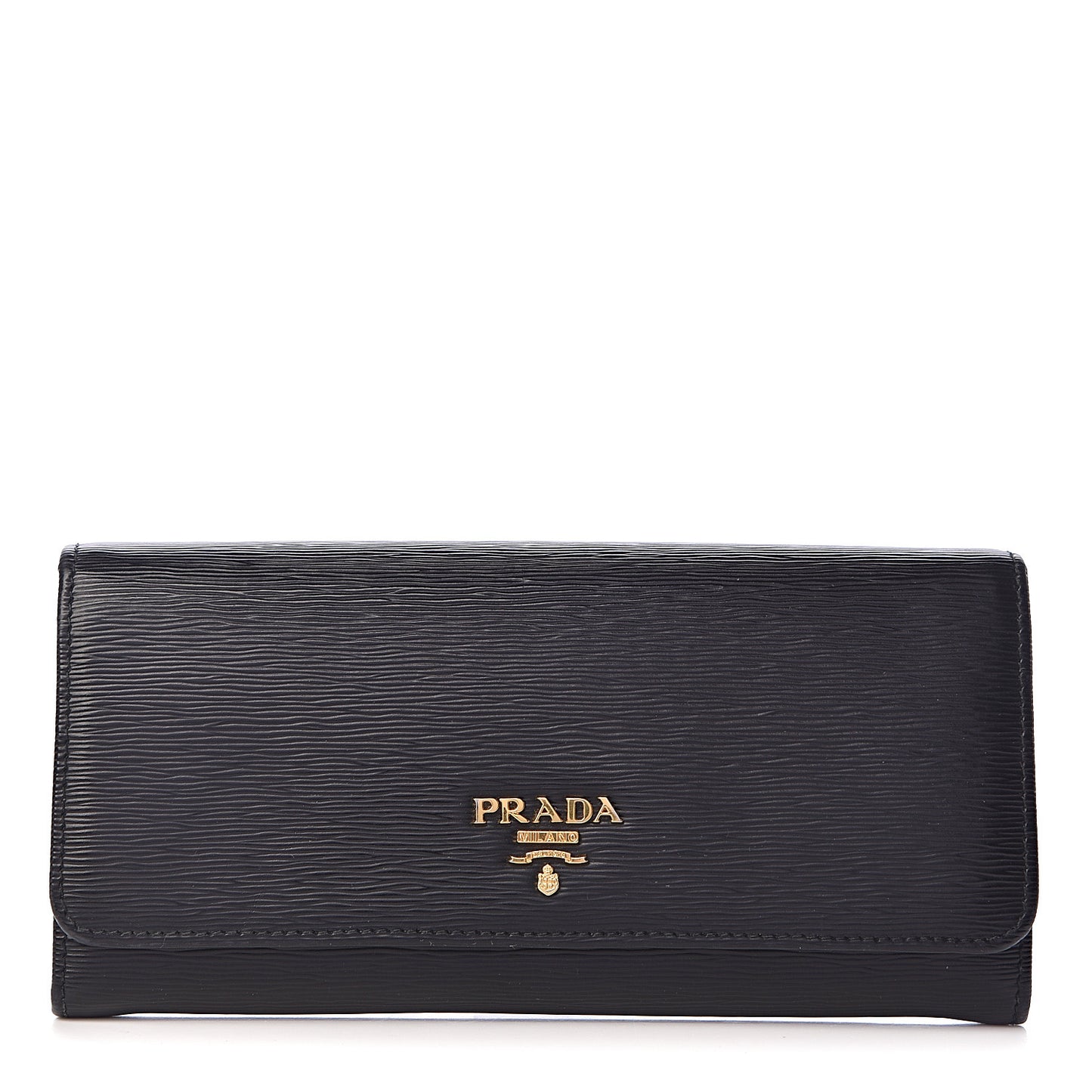 Vitello Move Continental Flap Travel Wallet Black