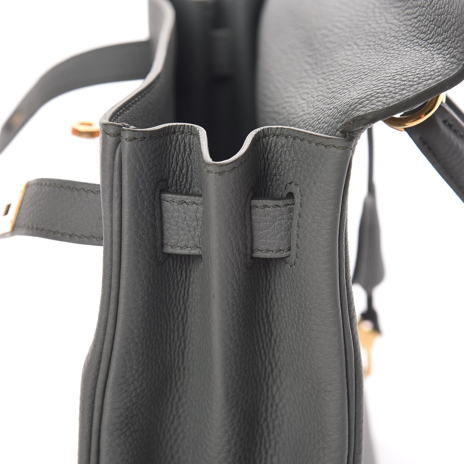 Hermes Togo Kelly Retourne 28 Vert Amande 22 of 40