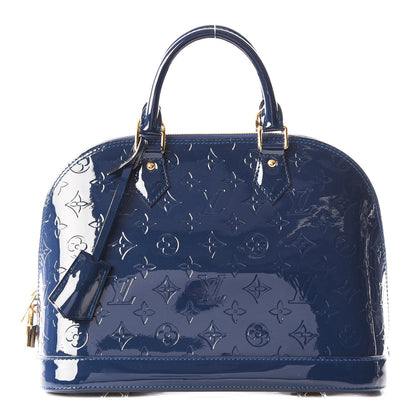 Louis Vuitton Vernis Alma PM Grand Blue 1 of 12