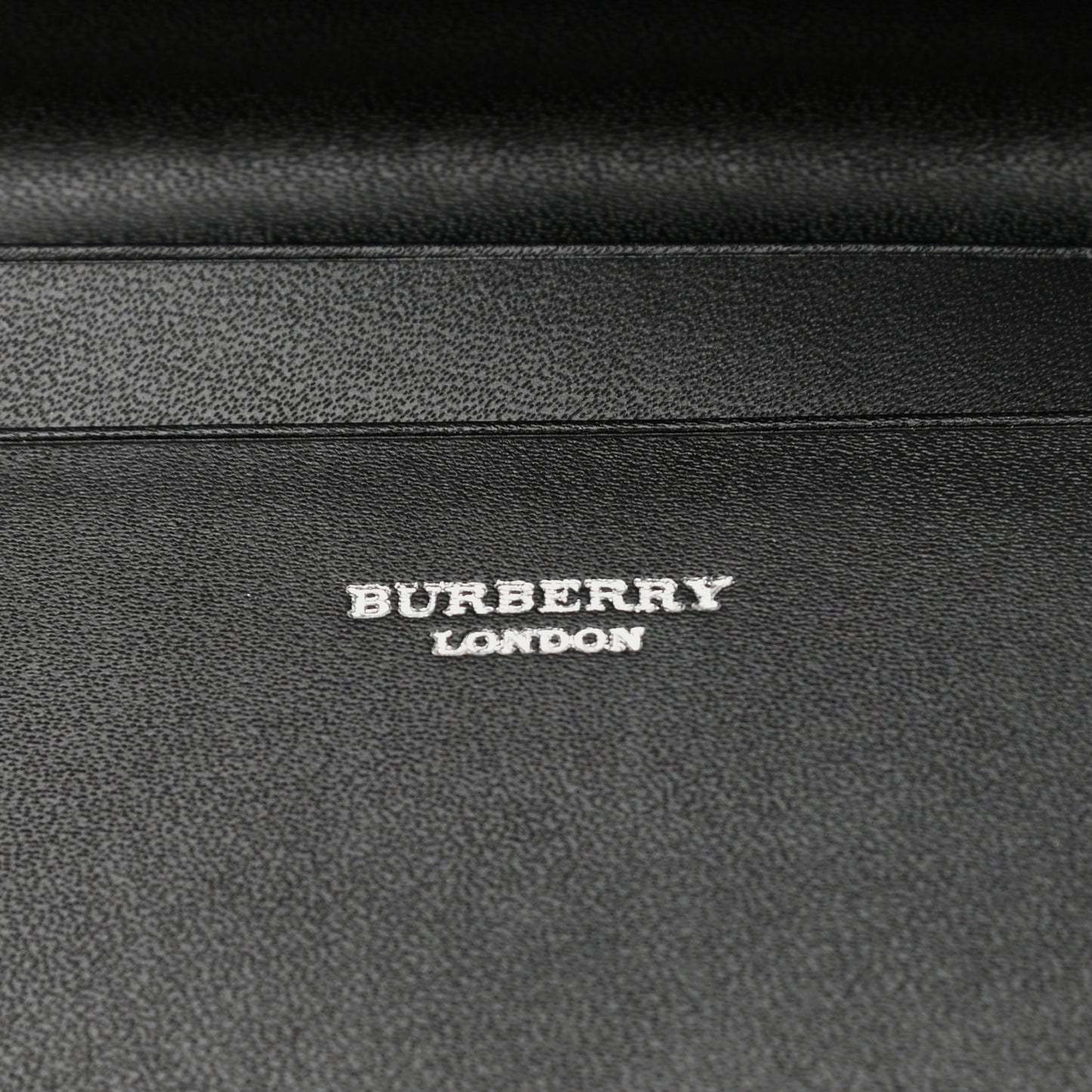 House Check Continental Wallet Black