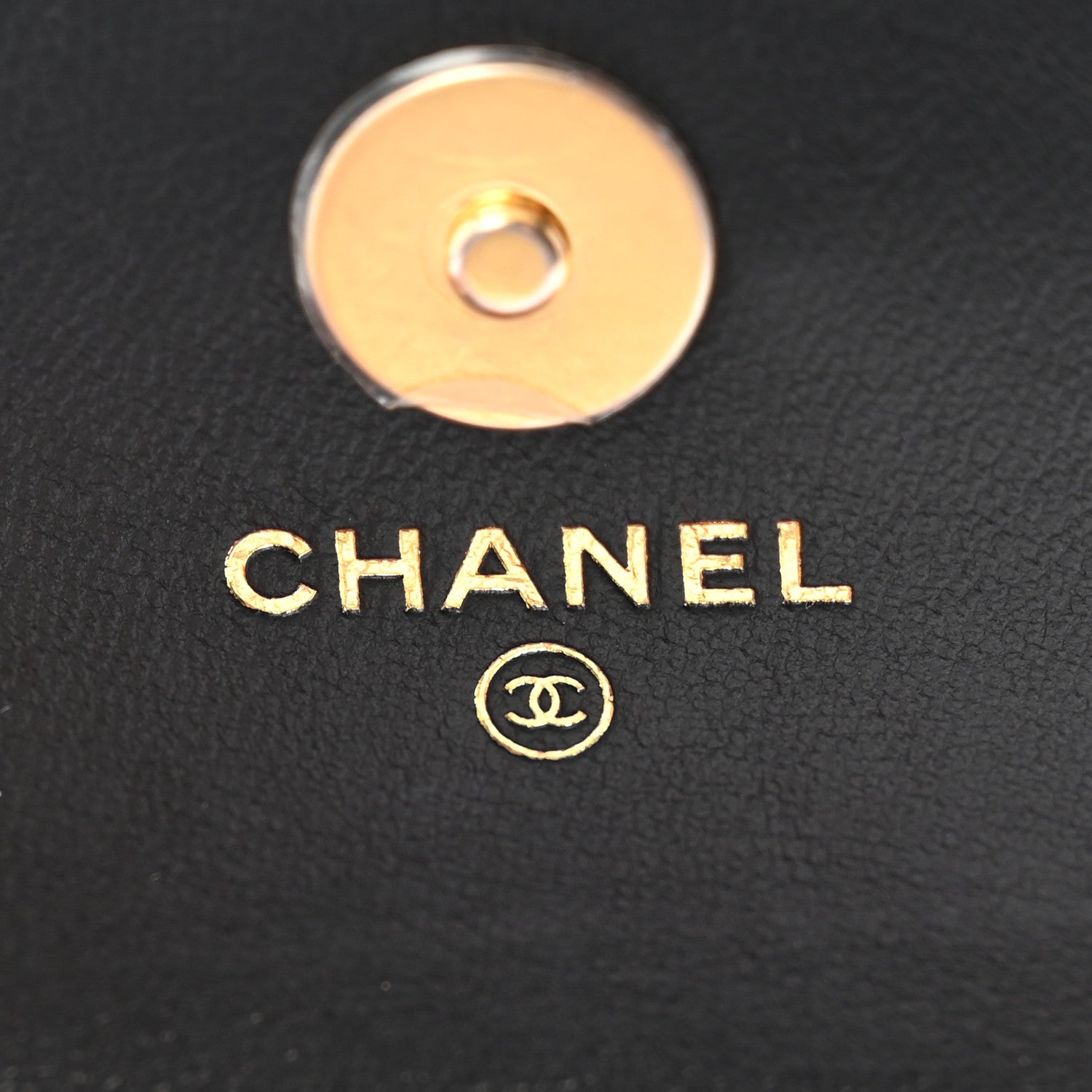 Chanel Lambskin Enamel Quilted Pending CC Flap Belt Bag Black 6 of 11