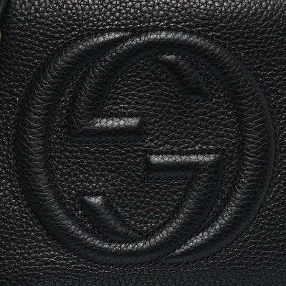 Gucci Pebbled Calfskin Small Soho Disco Bag Black 8 of 13