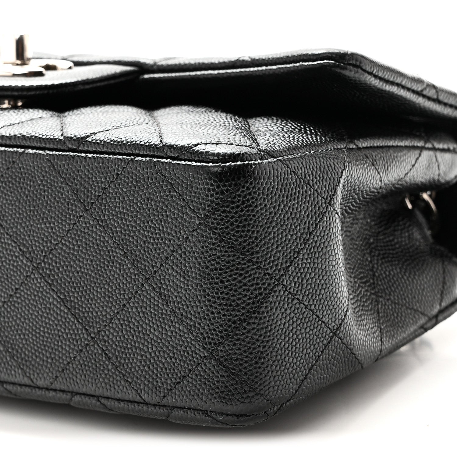 Chanel Caviar Quilted Mini Rectangular Flap Black 10 of 10
