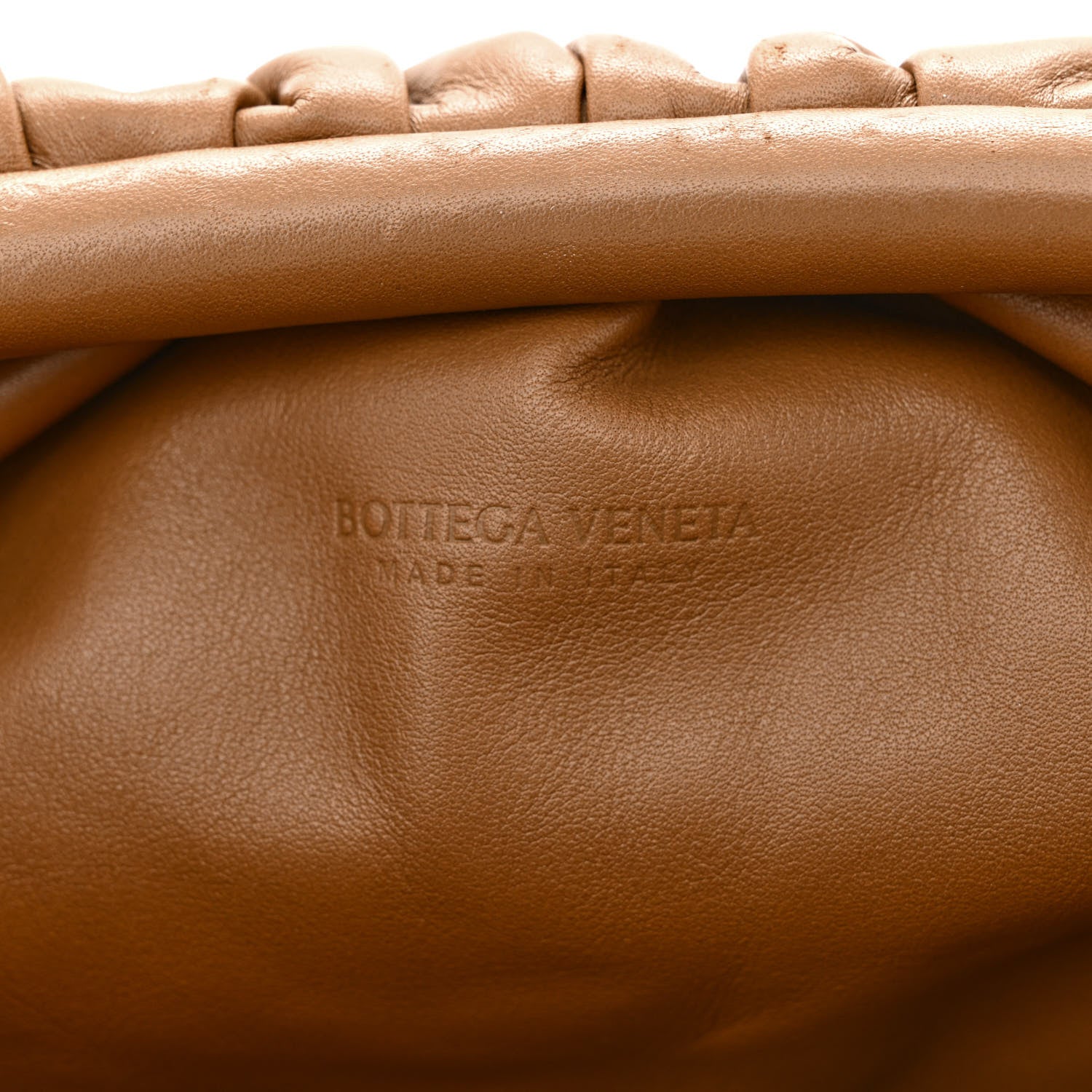 Bottega Veneta Butter Calfskin The Mini Pouch Camel 6 of 10
