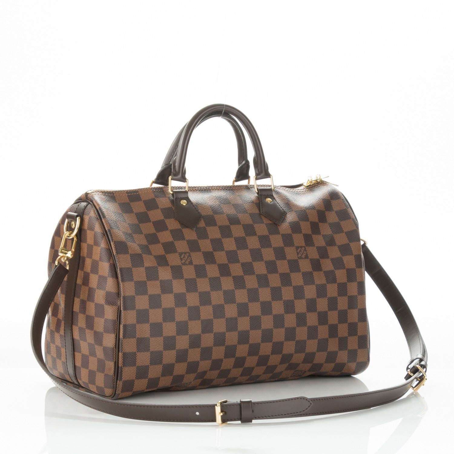 Louis Vuitton Damier Ebene Speedy Bandouliere 35 3 of 7
