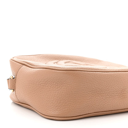 Gucci Pebbled Calfskin Small Soho Disco Bag Camelia 9 of 13